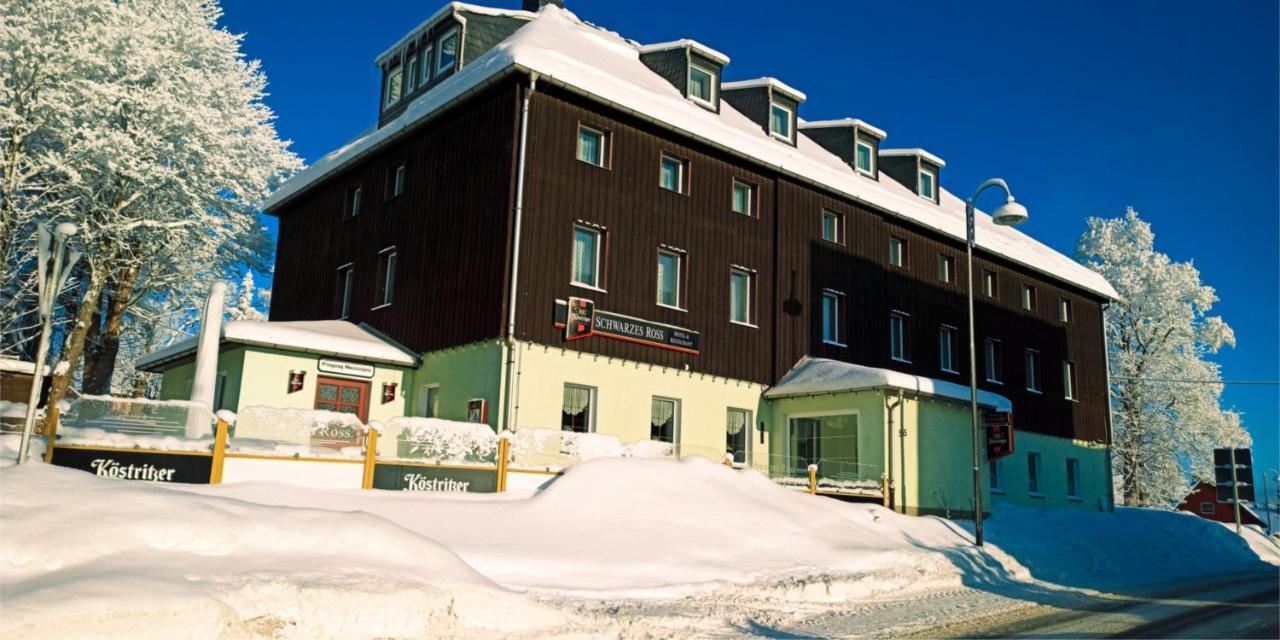 Schwarzes Ross Hotel & Restaurant Oberwiesenthal Esterno foto