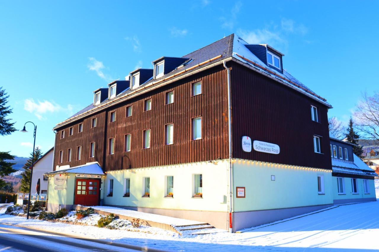 Schwarzes Ross Hotel & Restaurant Oberwiesenthal Esterno foto
